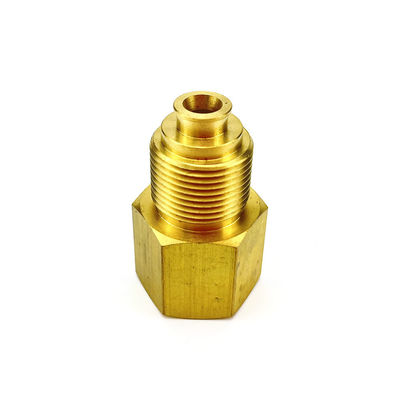 Customized Brass Solution Bleeding Nipple Precision CNC Machining for Custom Projects